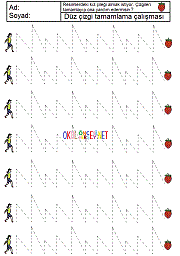 Düz Çizgi Çalışmaları